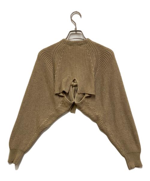 machatt（マチャット）machatt (マチャット) カーディガン ベージュ サイズ:不明の古着・服飾アイテム