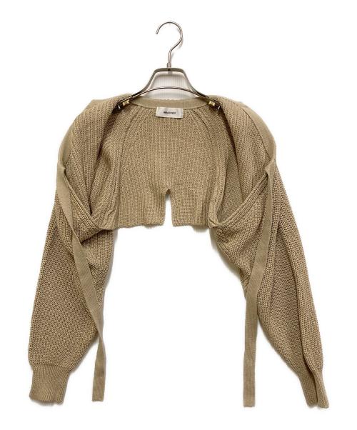 machatt（マチャット）machatt (マチャット) カーディガン ベージュ サイズ:不明の古着・服飾アイテム