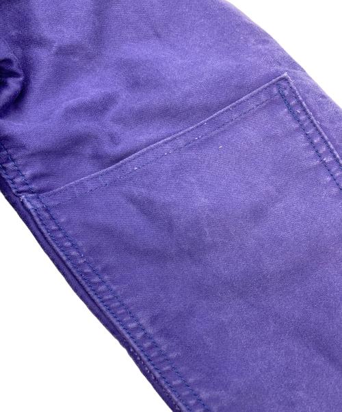 le travailleur gallice（ル・トラヴァイユール・ガリス）le travailleur gallice (ル・トラヴァイユール・ガリス) モールスキンワークジャケット ネイビー サイズ:5の古着・服飾アイテム