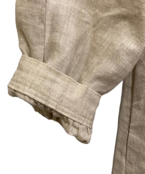 TSUHARU by samansa Mos2（ツハル バイ サマンサモスモス）TSUHARU by Samansa Mos2 (ツハル バイ サマンサモスモス) モノグラム刺繍ワンピース アイボリー サイズ:Freeの古着・服飾アイテム