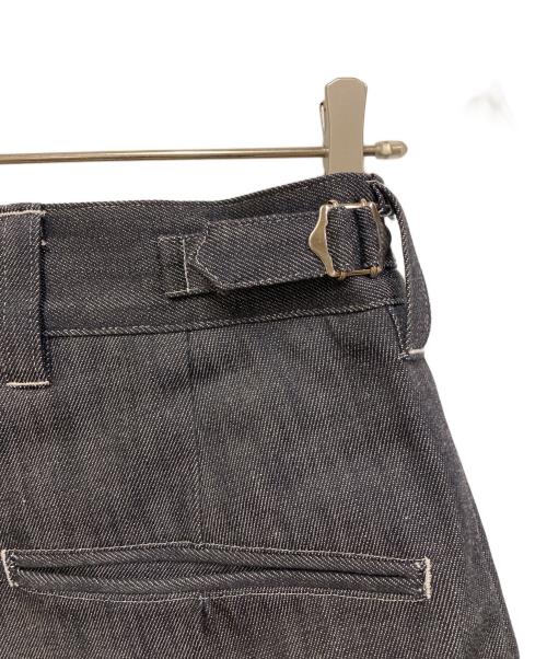 UNFOLK（アンフォーク）UNFOLK (アンフォーク) 24 Rigid denim 2tuck pants ネイビー サイズ:SIZE 2の古着・服飾アイテム