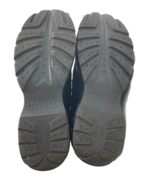 Yosuke（ヨースケ）Yosuke (ヨースケ) 厚底スニーカー ブラック サイズ:24cmの古着・服飾アイテム