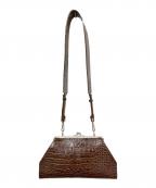 BIGOTREビゴター）の古着「がま口ショルダーバッグ」｜ブラウン