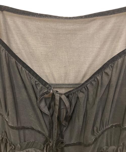 PERVERZE（パーバーズ）PERVERZE (パーバーズ) double front dress ブラック サイズ:SIZE Freeの古着・服飾アイテム