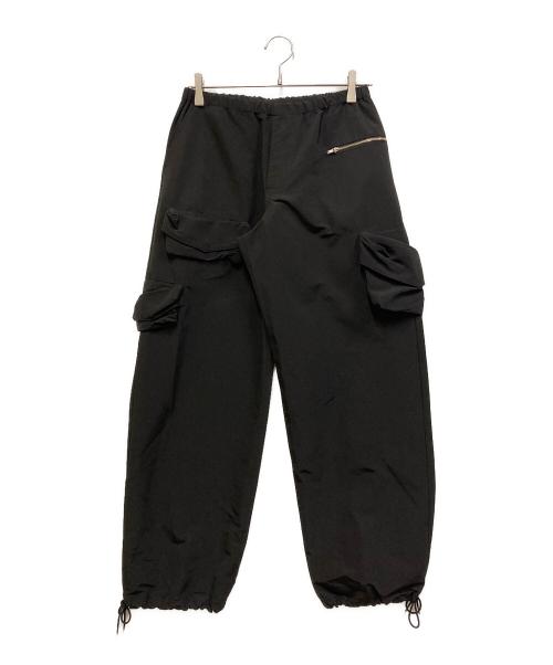 soduk（スドーク）soduk (スドーク) multi pockets cargo pants ブラック サイズ:SIZE Sの古着・服飾アイテム