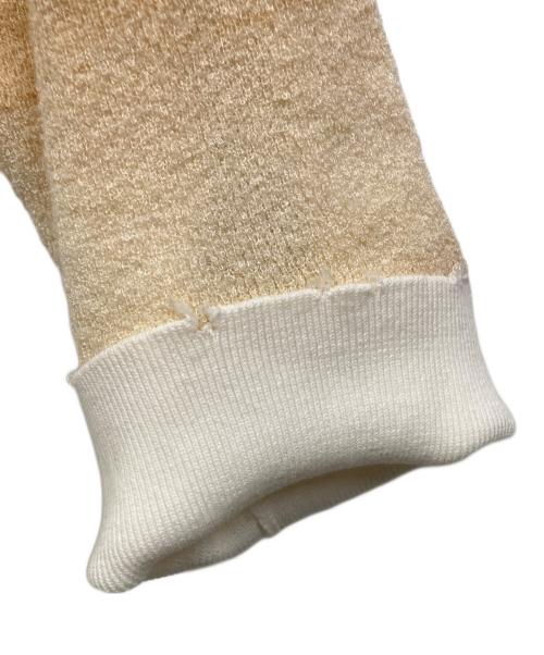 PERVERZE（パーバーズ）PERVERZE (パーバーズ) リバーシブルダメージ加工カーディガン ベージュ サイズ:Fの古着・服飾アイテム