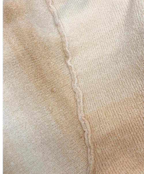 PERVERZE（パーバーズ）PERVERZE (パーバーズ) リバーシブルダメージ加工カーディガン ベージュ サイズ:Fの古着・服飾アイテム