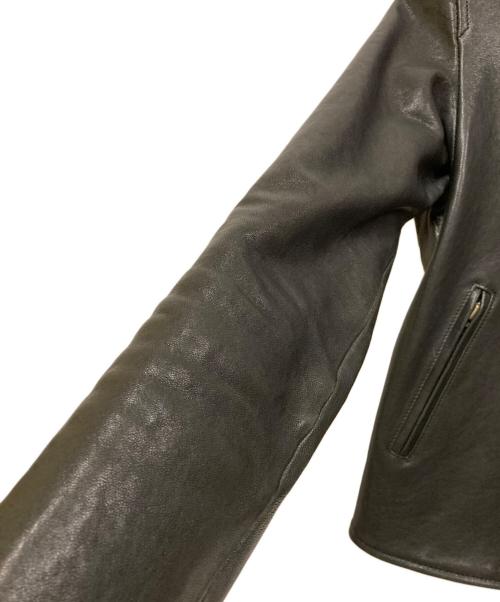 beautiful people（ビューティフルピープル）beautiful people (ビューティフルピープル) ダブルライダースジャケット ブラック サイズ:130の古着・服飾アイテム