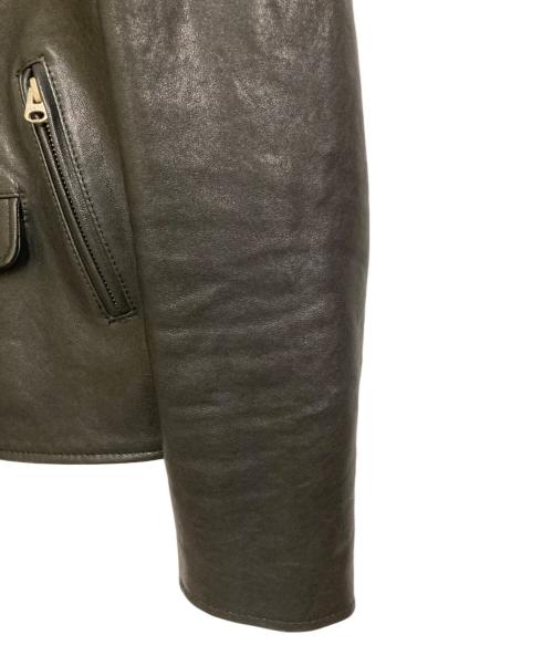 beautiful people（ビューティフルピープル）beautiful people (ビューティフルピープル) ダブルライダースジャケット ブラック サイズ:130の古着・服飾アイテム