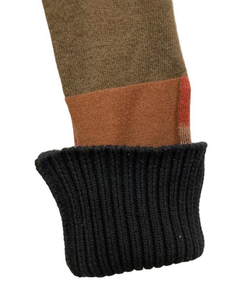 PERVERZE（パーバーズ）PERVERZE (パーバーズ) Plating Skin Kint Dress ブラウン サイズ:Fの古着・服飾アイテム