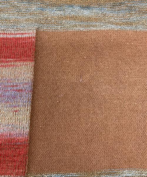 PERVERZE（パーバーズ）PERVERZE (パーバーズ) Plating Skin Kint Dress ブラウン サイズ:Fの古着・服飾アイテム