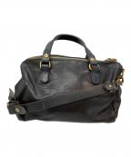 IL BISONTEイル ビゾンテ）の古着「ショルダーバッグ」｜ブラック