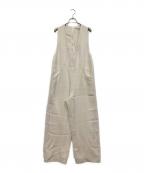 UN3D.アンスリード）の古着「カーブラインオールインワン」｜ベージュ