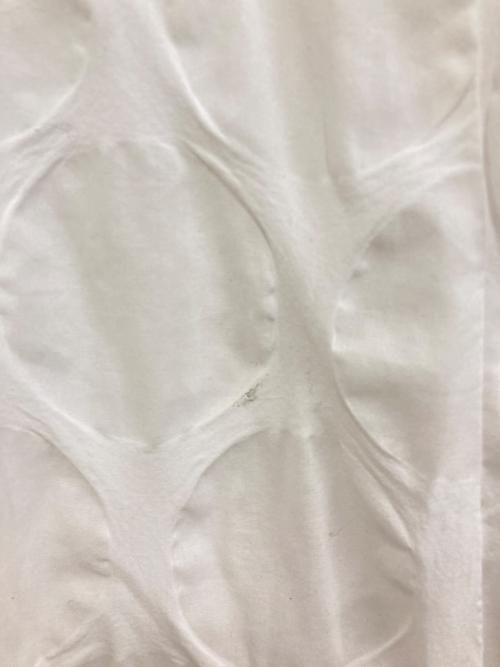 BEARDSLEY（ビアズリー）BEARDSLEY (ビアズリー) コットン ドットリップルワンピース ホワイト サイズ:Sの古着・服飾アイテム