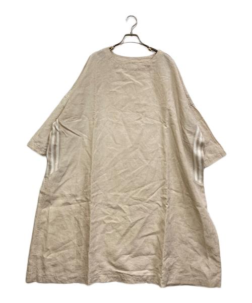 BEARDSLEY（ビアズリー）BEARDSLEY (ビアズリー) ニットコンビワンピース ベージュ サイズ:Freeの古着・服飾アイテム