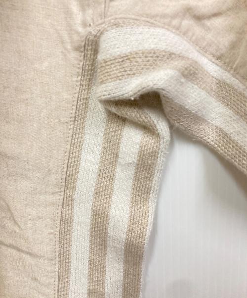 BEARDSLEY（ビアズリー）BEARDSLEY (ビアズリー) ニットコンビワンピース ベージュ サイズ:Freeの古着・服飾アイテム