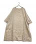 BEARDSLEY（ビアズリー）の古着「ニットコンビワンピース」｜ベージュ