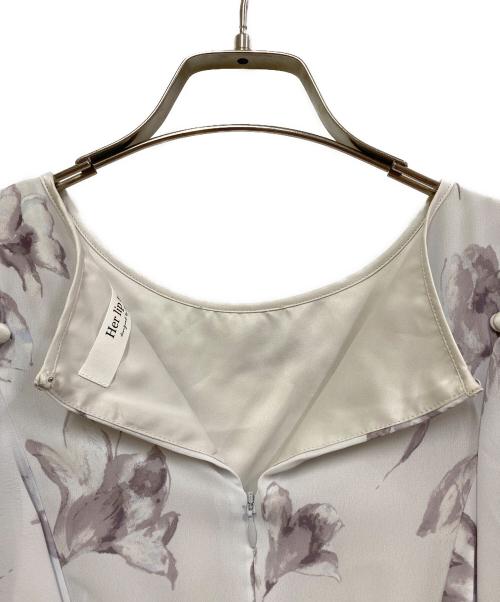 HER LIP TO（ハーリップトゥ）Her lip to (ハーリップトゥ) Laminak Floral Dres citrus サイズ:Mの古着・服飾アイテム