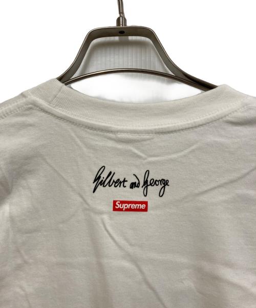 SUPREME（シュプリーム）Supreme (シュプリーム) Gilbert&George (ギルバート＆ジョージ) ロングスリーブカットソー ホワイト サイズ:XL 未使用品の古着・服飾アイテム