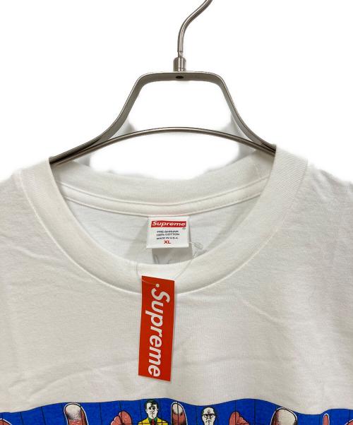 SUPREME（シュプリーム）Supreme (シュプリーム) Gilbert&George (ギルバート＆ジョージ) ロングスリーブカットソー ホワイト サイズ:XL 未使用品の古着・服飾アイテム