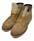 RED WINGレッドウィング）の古着「スウェードブーツ」｜ベージュ