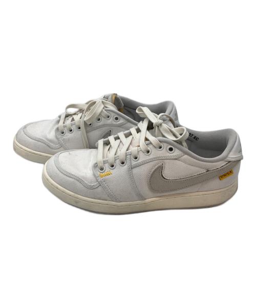 NIKE（ナイキ）NIKE (ナイキ) Air Jordan 1 Low KO ホワイト×グレー サイズ:27.5の古着・服飾アイテム
