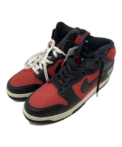 NIKE（ナイキ）NIKE (ナイキ) UNDERCOVER (アンダーカバー) Dunk High UBA ブラック×レッド サイズ:27.5 未使用品の古着・服飾アイテム
