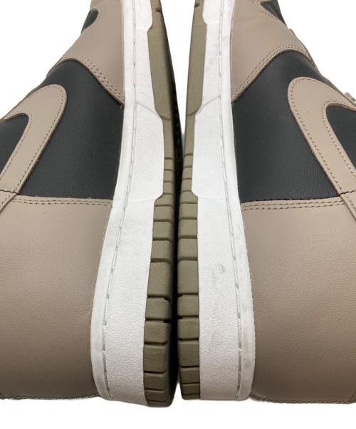 NIKE（ナイキ）NIKE (ナイキ) Dunk High Moon Fossil ベージュ×ブラック サイズ:28の古着・服飾アイテム
