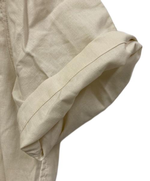 STEVEN ALAN（スティーブンアラン）STEVEN ALAN (スティーブンアラン) PE/LNN POPLIN CAMP COLLAR SHIRT-BOLD ベージュ サイズ:Mの古着・服飾アイテム