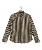 SUPREMEシュプリーム）の古着「19AW DENIM SHIRT」｜ベージュ×グレー