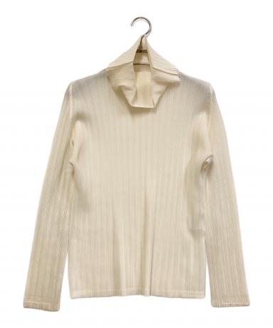 PLEATS PLEASE トップス アーカイブ古着 PLEATS PLEASE プリーツデザインハイネックトップス