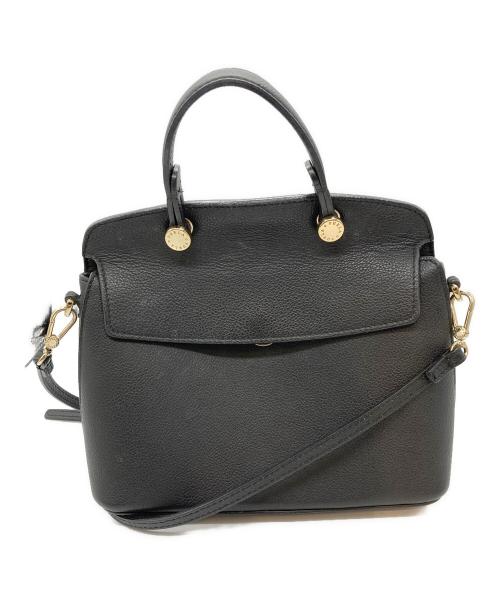FURLA（フルラ）FURLA (フルラ) 2WAYバッグ ブラックの古着・服飾アイテム