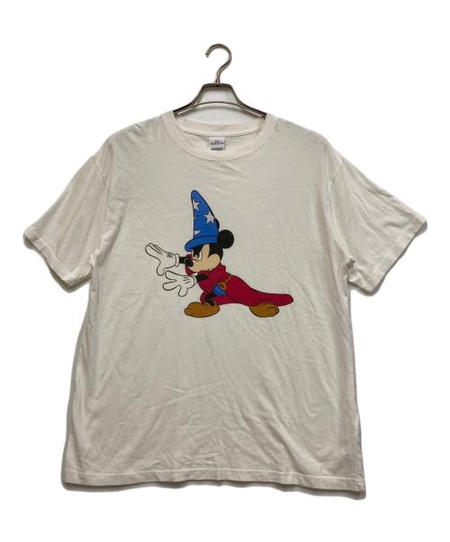 DISNEY（ディズニー）Disney (ディズニー) Tシャツ ホワイト サイズ:Mの古着・服飾アイテム