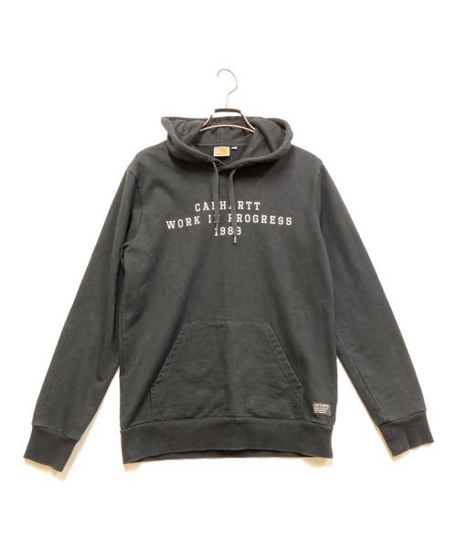 Carhartt WIP（カーハート ワーク イン プログレス）CARHARTT WIP (カーハート ワークインプログレス) プルオーバーパーカー ブラック サイズ:SiZE Sの古着・服飾アイテム
