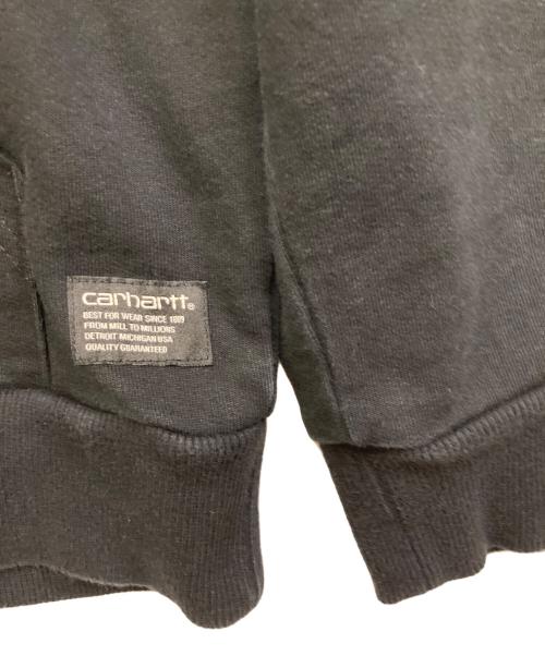 Carhartt WIP（カーハート ワーク イン プログレス）CARHARTT WIP (カーハート ワークインプログレス) プルオーバーパーカー ブラック サイズ:SiZE Sの古着・服飾アイテム