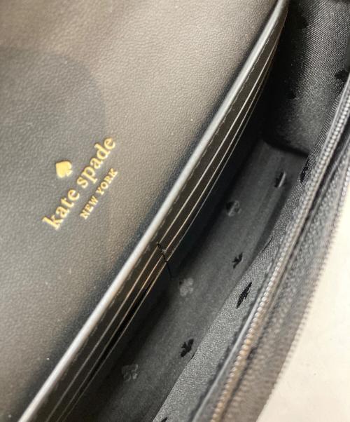 Kate Spade（ケイトスペード）Kate Spade (ケイトスペード) ショルダーバッグ ブラック×ベージュの古着・服飾アイテム