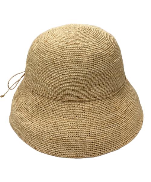 HELEN KAMINSKI（ヘレンカミンスキー）HELEN KAMINSKI (ヘレンカミンスキー) ラフィアハット ベージュの古着・服飾アイテム