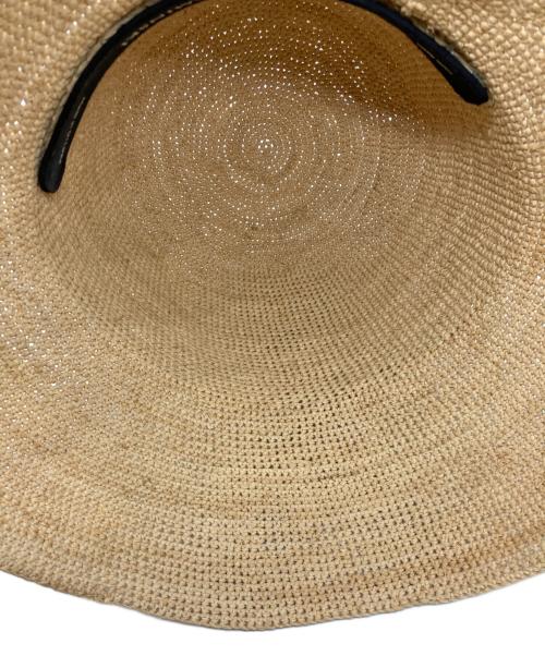 HELEN KAMINSKI（ヘレンカミンスキー）HELEN KAMINSKI (ヘレンカミンスキー) ラフィアハット ベージュの古着・服飾アイテム