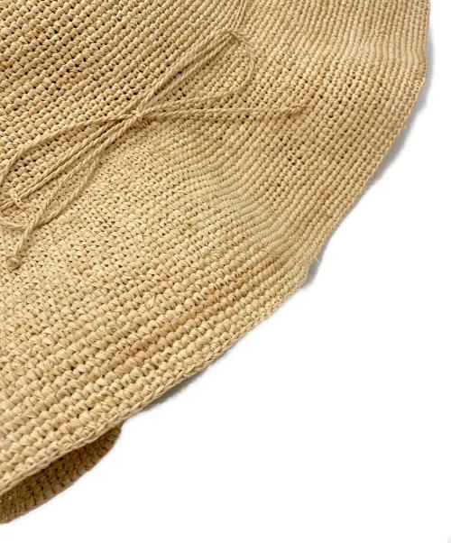 HELEN KAMINSKI（ヘレンカミンスキー）HELEN KAMINSKI (ヘレンカミンスキー) ラフィアハット ベージュの古着・服飾アイテム