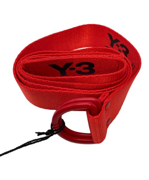 Y-3（ワイスリー）Y-3 (ワイスリー) ロゴベルト レッド サイズ:Lの古着・服飾アイテム
