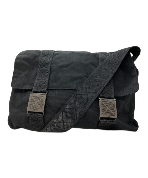 BOTTEGA VENETA（ボッテガベネタ）BOTTEGA VENETA (ボッテガベネタ) 90s archive messenger bag ブラックの古着・服飾アイテム