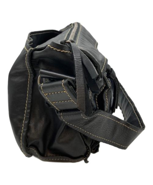 MIU MIU（ミュウミュウ）MIU MIU (ミュウミュウ) アーカイブショルダーバッグ ブラックの古着・服飾アイテム