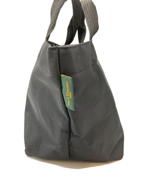 Herve Chapelier（エルベシャプリエ）Herve Chapelier (エルベシャプリエ) ナイロントートバッグ ブラックの古着・服飾アイテム