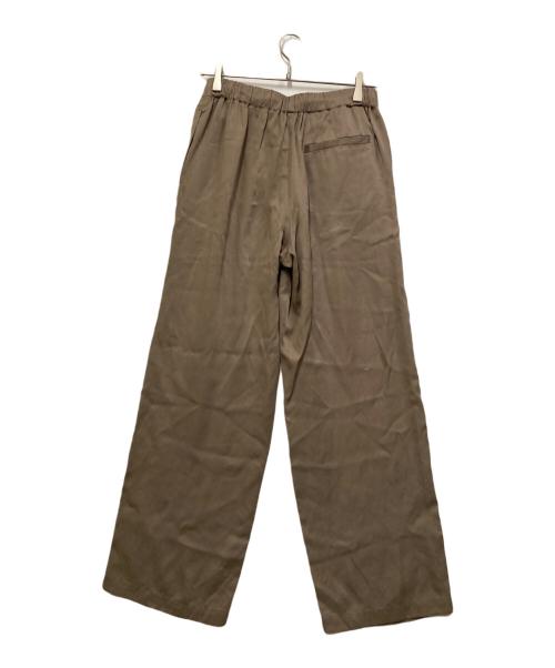 Spick and Span（スピック＆スパン）Spick and Span (スピックアンドスパン) サテンイージーパンツ カーキ サイズ:38の古着・服飾アイテム