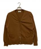 SLOBE IENAスローブ イエナ）の古着「アイスコットンVネックカーディガン」｜ブラウン