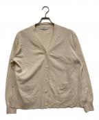 SLOBE IENAスローブ イエナ）の古着「アイスコットンVネックカーディガン」｜ホワイト