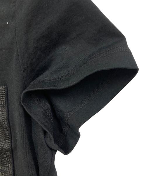 HERMES（エルメス）HERMES (エルメス) 24SS　H刺繍ポケット 半袖Tシャツ ブラック サイズ:42の古着・服飾アイテム