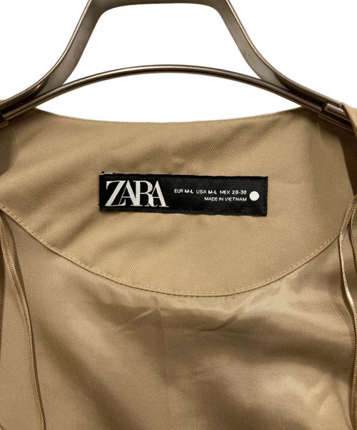 ZARA（ザラ）ZARA (ザラ) オーバーサイズボリュームベスト ベージュ サイズ:SIZE MLの古着・服飾アイテム