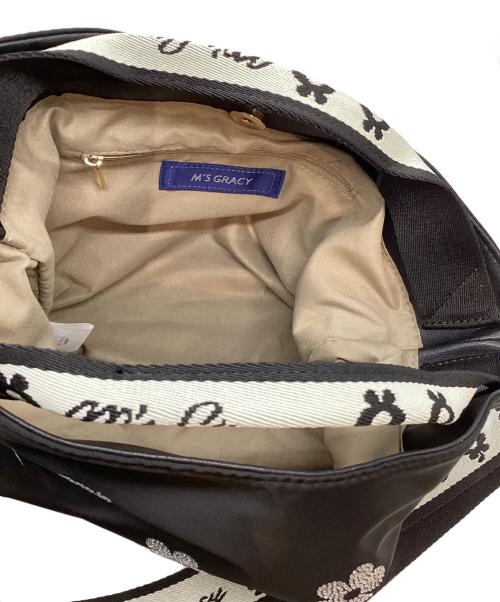 M'S GRACY（エムズグレイシー）M'S GRACY (エムズグレイシー) ショルダーバッグ ブラックの古着・服飾アイテム