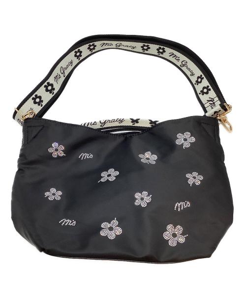 M'S GRACY（エムズグレイシー）M'S GRACY (エムズグレイシー) ショルダーバッグ ブラックの古着・服飾アイテム